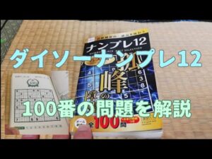ダイソーナンプレ最難問?やってみた